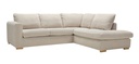 Divaanisohva Sophia SET 3 oikea, Stipa Light Beige