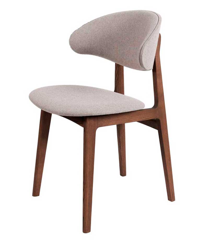 Tuoli RAM Wood Comfort, saarni C15, kangasverhoilu, Beige