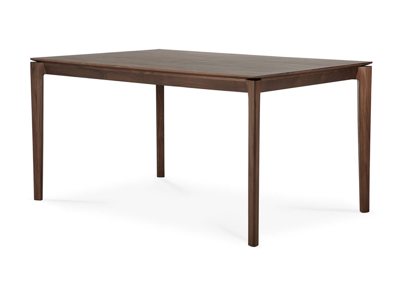 Ruokapöytä Bok, tiikki, ruskea, useita kokoja