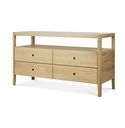 Lipasto Spindle 150 x 56 cm, tammi