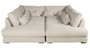 Tupladivaani Heaven Lux, Linen Natur