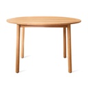 Pyöreä ruokapöytä Sam 120 cm, tiikki
