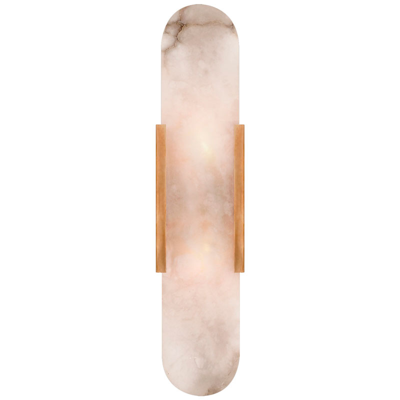 Seinävalaisin Kelly Wearstler Melange Elongated, Brass