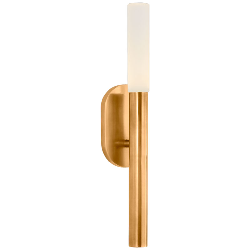 Seinävalaisin Kelly Wearstler Rousseau Small Bath Sconce, Brass