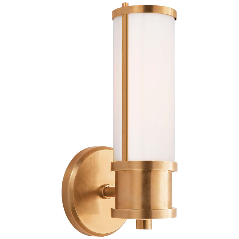 Seinävalaisin Ralph Lauren Lichfield Single Sconce, Brass
