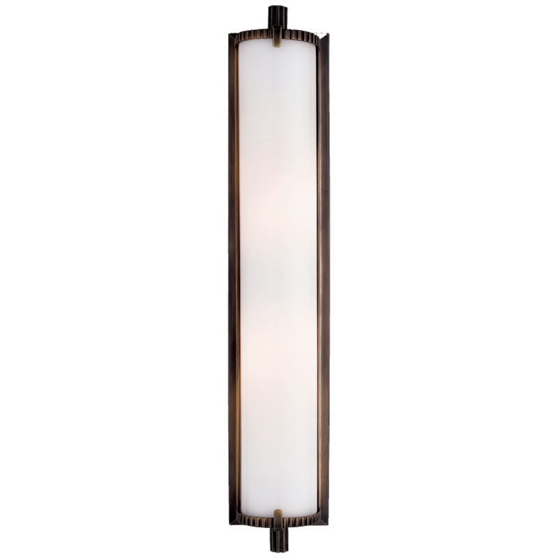 Seinävalaisin Calliope Tall Bath Light, Bronze