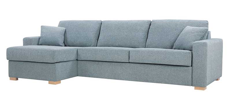 Vuodesohva Lukas SET 2, vasen, King Light Blue