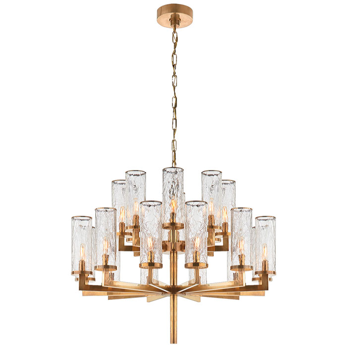 Kattokruunu  Kelly Wearstler Liaison Double Tier, Brass