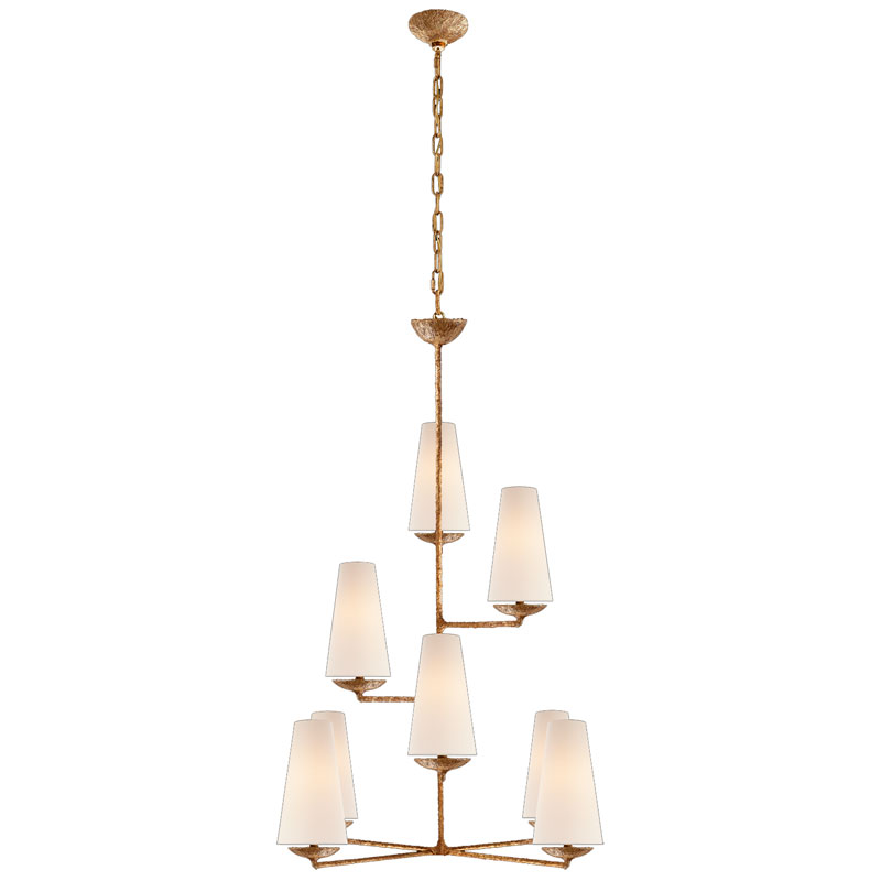 Kattovalaisin Fontaine Vertical Chandelier, Gild