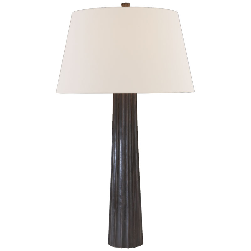 Pöytävalaisin Fluted Spire Large Table Lamp, Iron