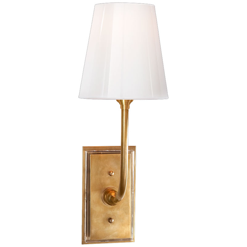 Seinävalaisin Hulton Sconce, Brass