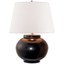 Pöytävalaisin Ralph Lauren Carter Small, Black