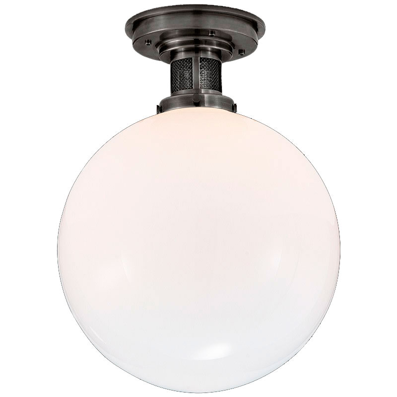 Kattovalaisin Ralph Lauren McCarren Medium Flush Mount, Bronze