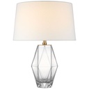 Pöytävalaisin Palacios Medium Table Lamp, Clear