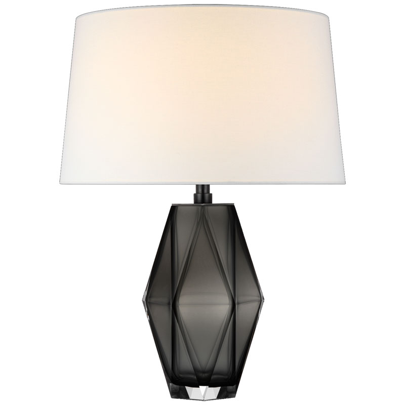 Pöytävalaisin Palacios Medium Table Lamp, Smoked