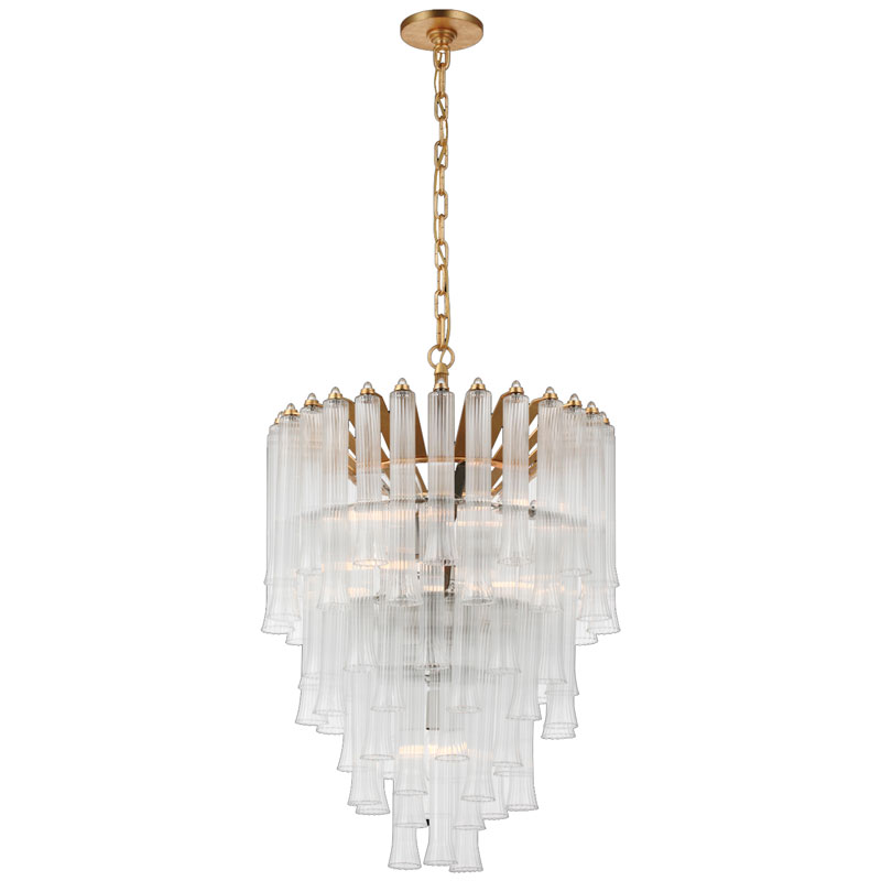 Kattokruunu Lorelei Small Waterfall Chandelier, Gild