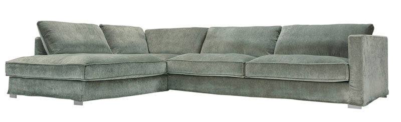 Divaanisohva Cloud, Set 3 vasen, Light Turquoise