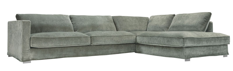 Divaanisohva Cloud, Set 3 oikea, Elyot Light Turquoise