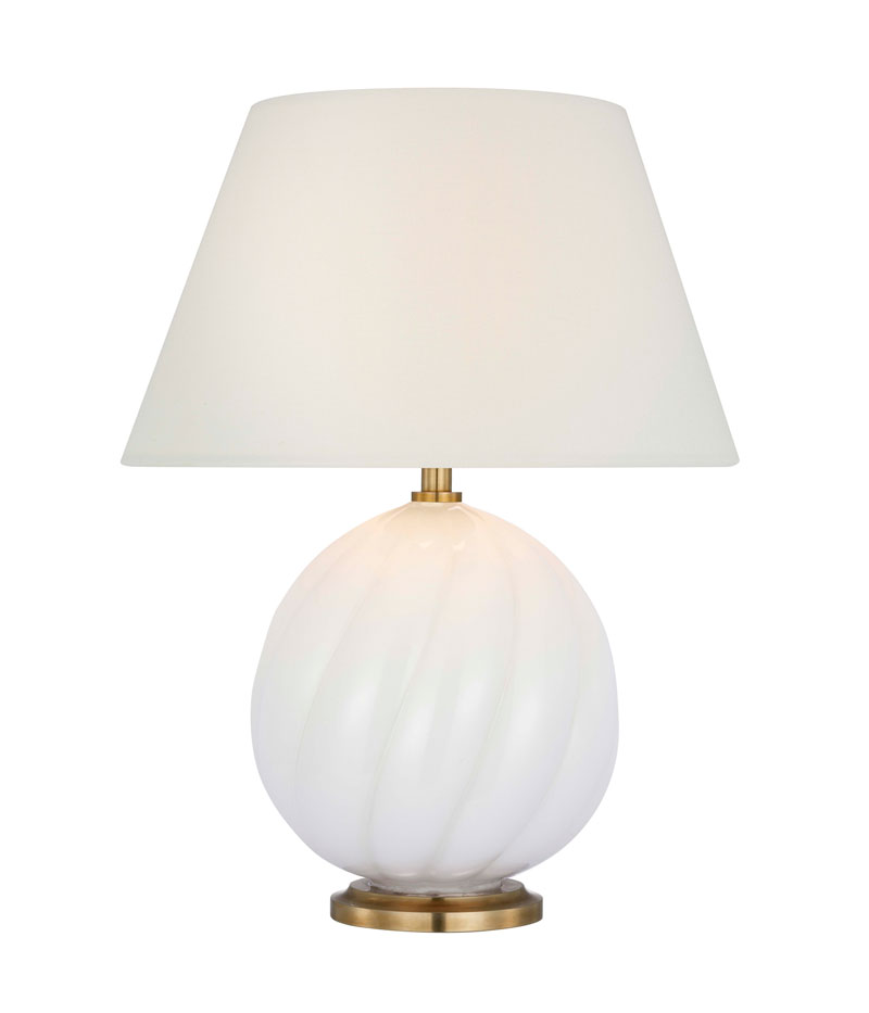 Ladattava Pöytävalaisin Talia 13" Cordless Accent Lamp, White