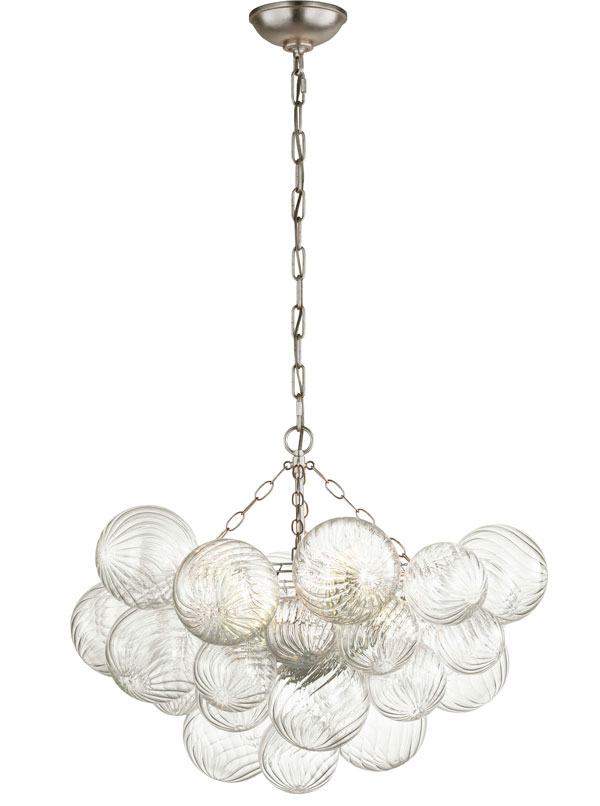 Kattovalaisin Talia Medium Chandelier, Silver