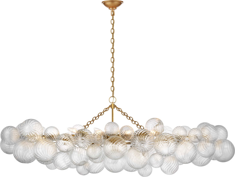 Kattokruunu Talia Large Linear Chandelier, Gild