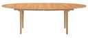 Ovaali ruokapöytä CH339, 240 x 115 cm, öljytty tammi
