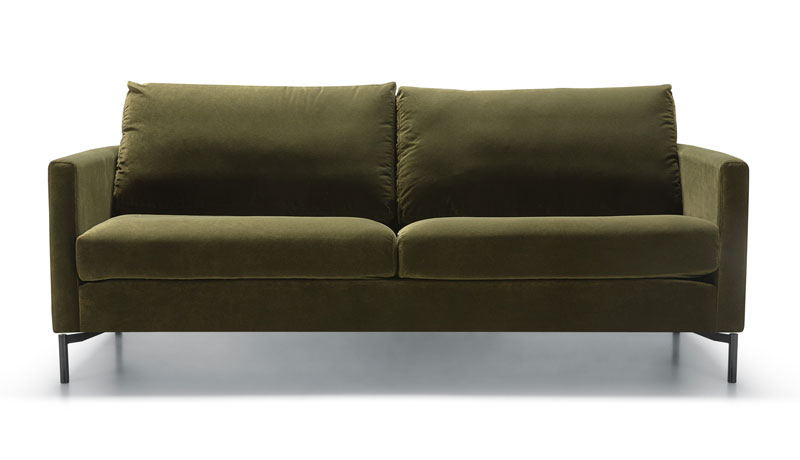 Sohva Belinda 2,5:n istuttava, Velvet Forest Green