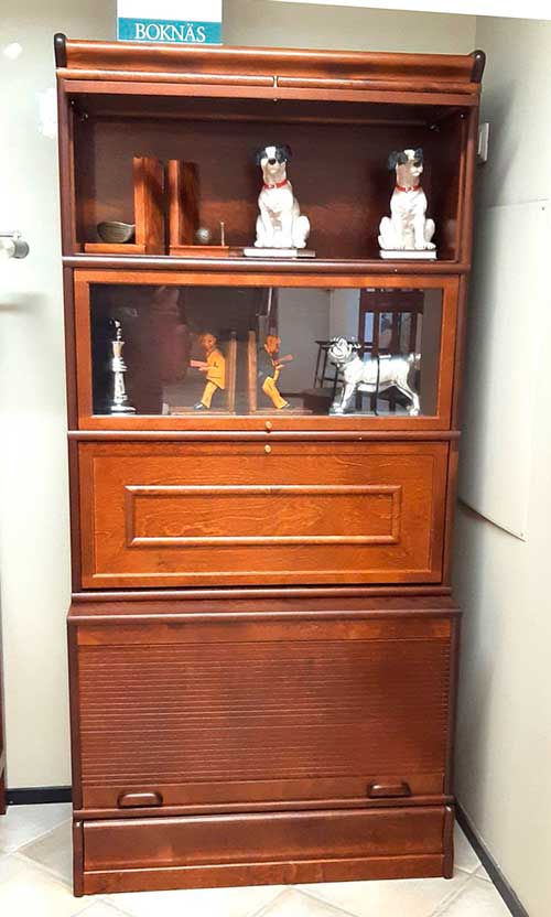 Boknäs kirjahylly 181 cm, tummanruskea