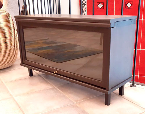 Boknäs tv-taso 87 x 31 cm, wenge