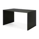 Työpöytä U desk 140 x 70 cm, tammi musta