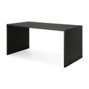 Työpöytä U desk 160 x 80 cm, tammi musta