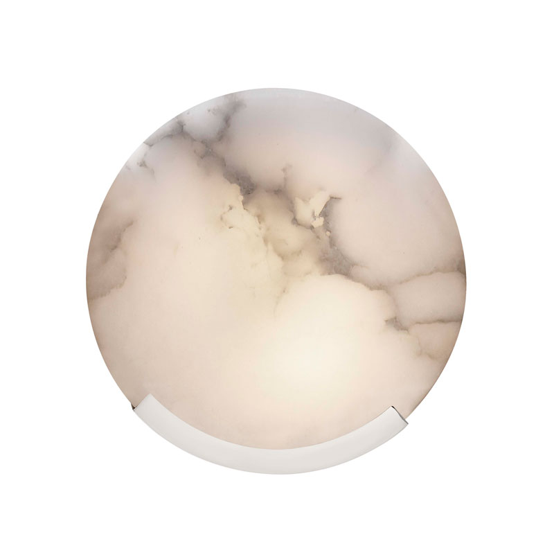 Seinävalaisin Kelly Wearstler Melange Sconce, Nickel