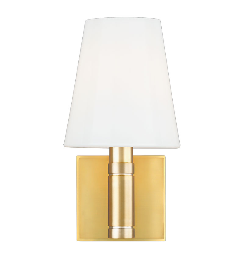 Seinävalaisin Beckham Classic Square, Brass