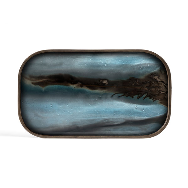 Tarjotin Slate Organic Glass, rectangular XL