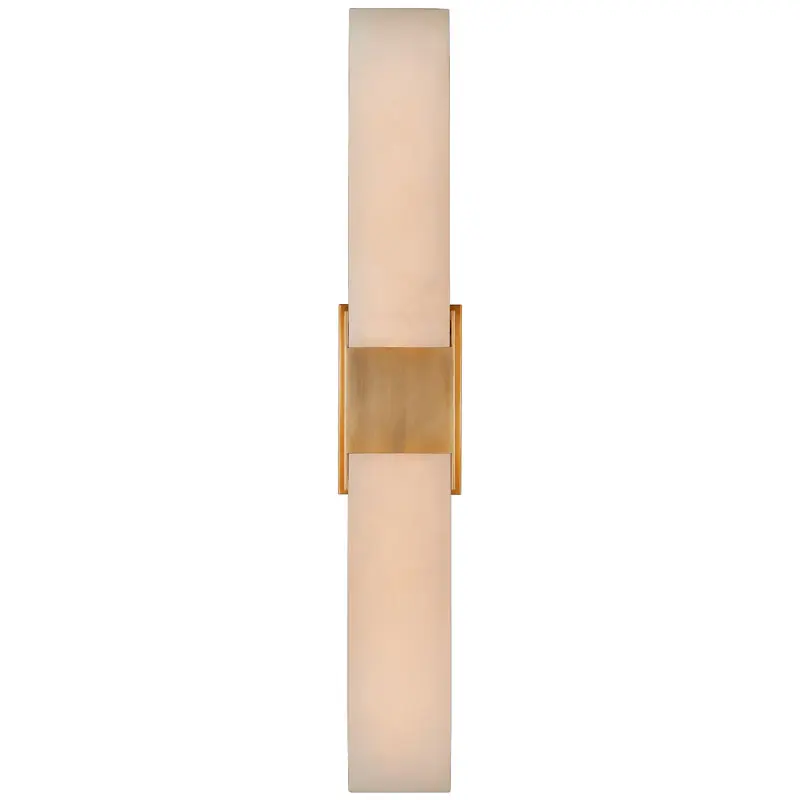 Seinävalaisin Covet Double Box Sconce, Brass