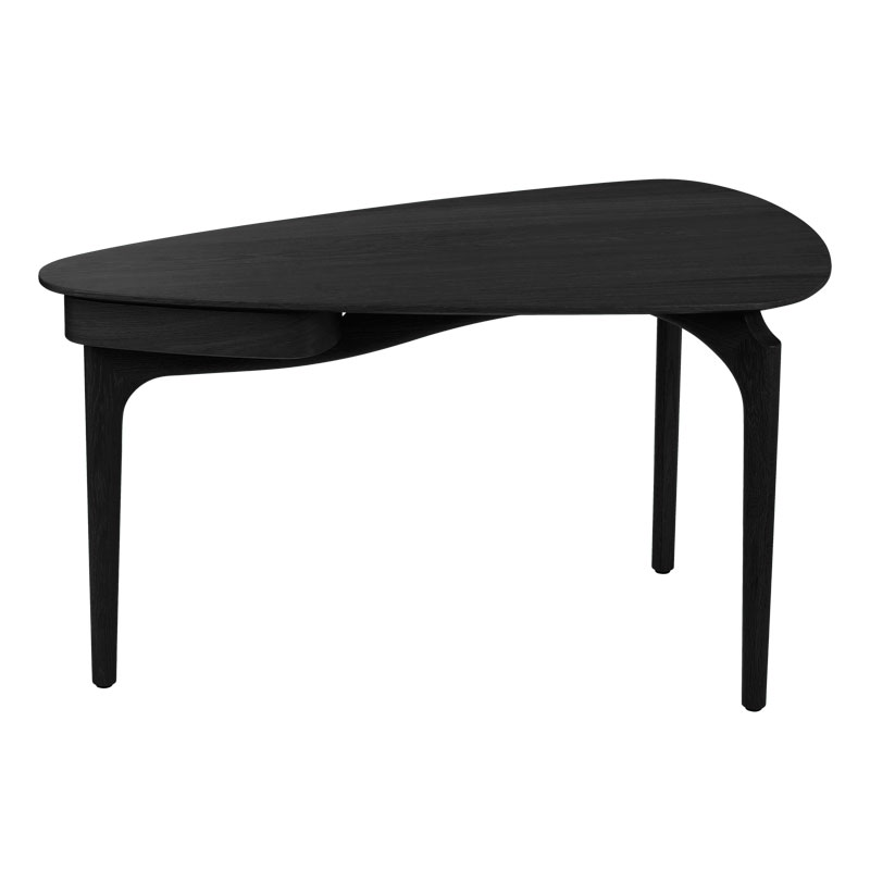 Työpöytä Duende 130 x 67 cm, Black Oak