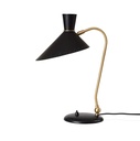 Pöytävalaisin Bloom, Black/Brass