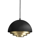 Kattovalaisin Milieu Color Mini, Black/Brass