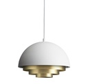 Kattovalaisin Milieu Color Mini, White/Brass