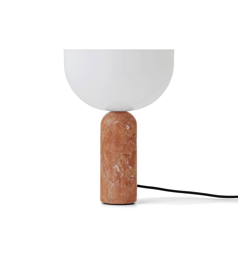 Pöytävalaisin Kizu Small, marmori, Breccia Pernice