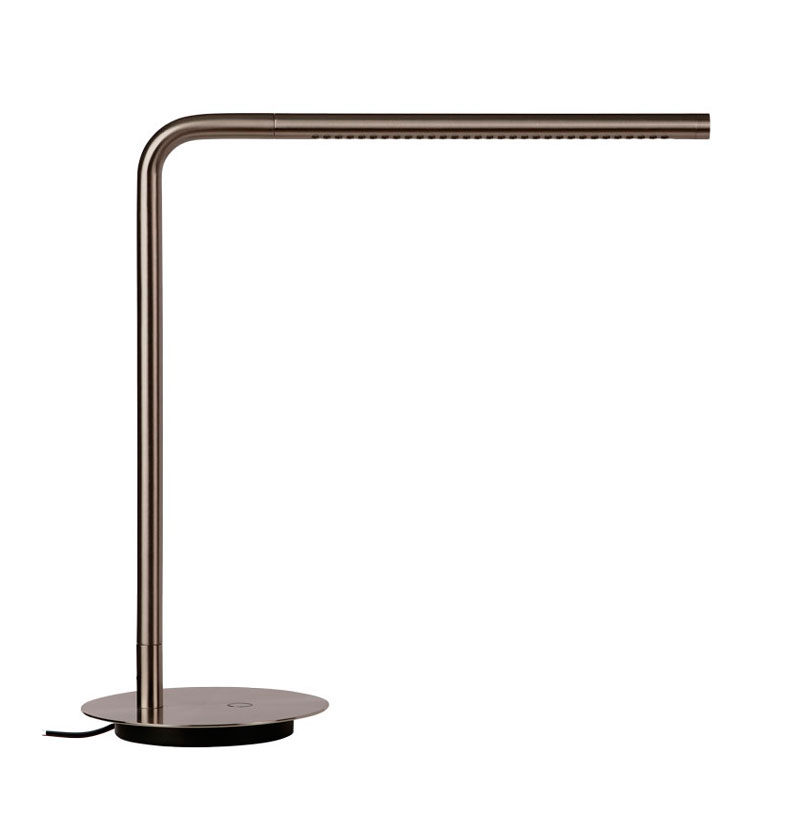 Pöytävalaisin Omni, Brushed steel