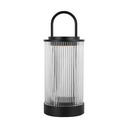 Ladattava pöytävalaisin Tawa, Black, ulkokäyttöön