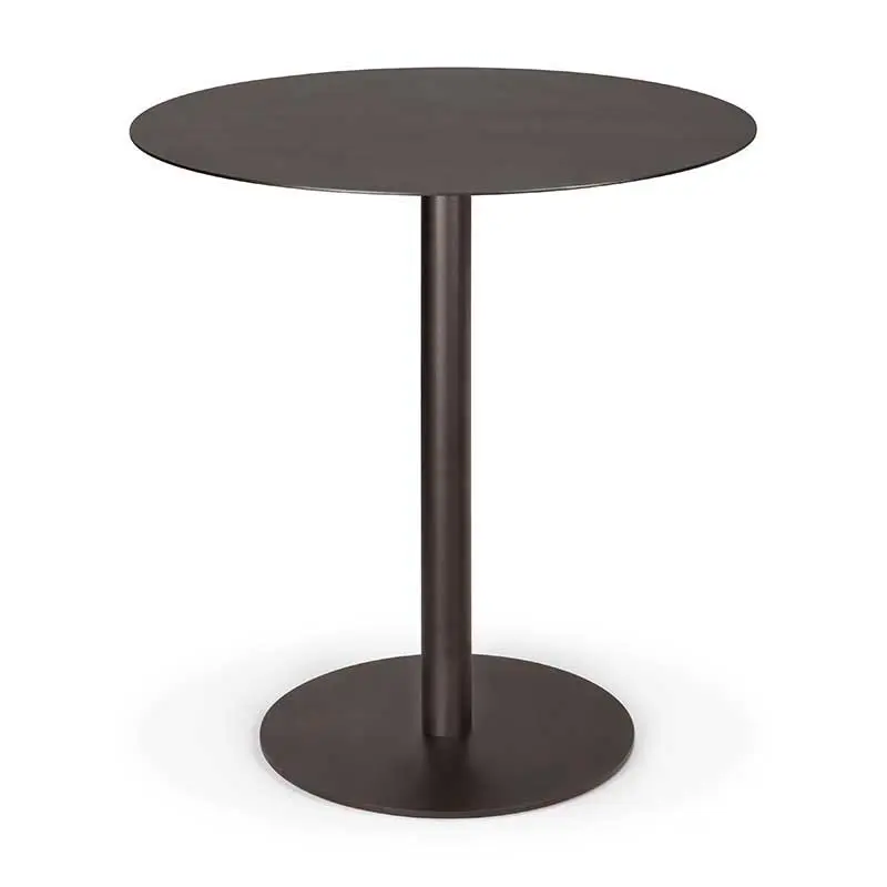 Pyöreä ruokapöytä Blend Outdoor 70 cm, Dark Bronze