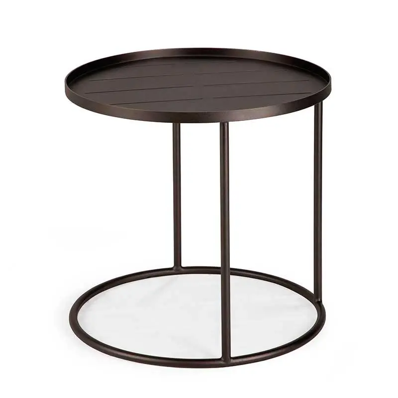 Tarjotinpöytä Tray Outdoor 49 cm, Dark Bronze