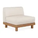 Moduulisohva Monocle Outdoor, 1:n istuttava, White