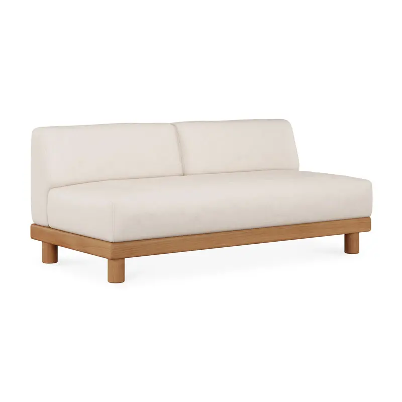 Moduulisohva Monocle Outdoor, 2:n istuttava, White