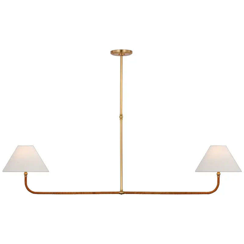 Kattovalaisin Basden Extra Large Linear, Brass