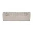 Sohva N701, 3:n istuttava, käsinojat, Beige