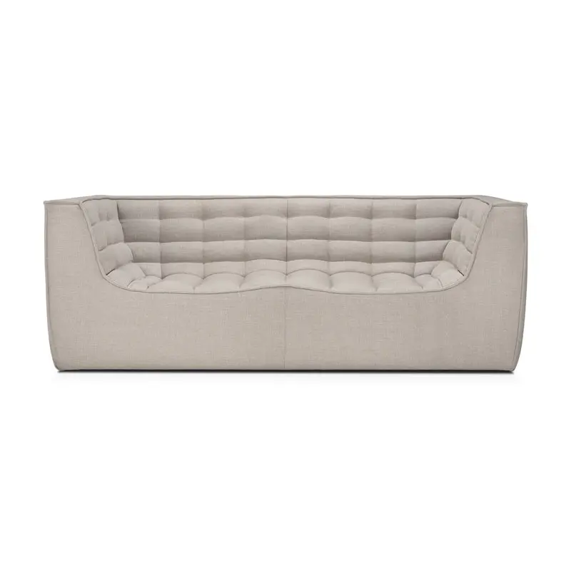 Sohva N701, käsinojat, Beige, useita kokoja