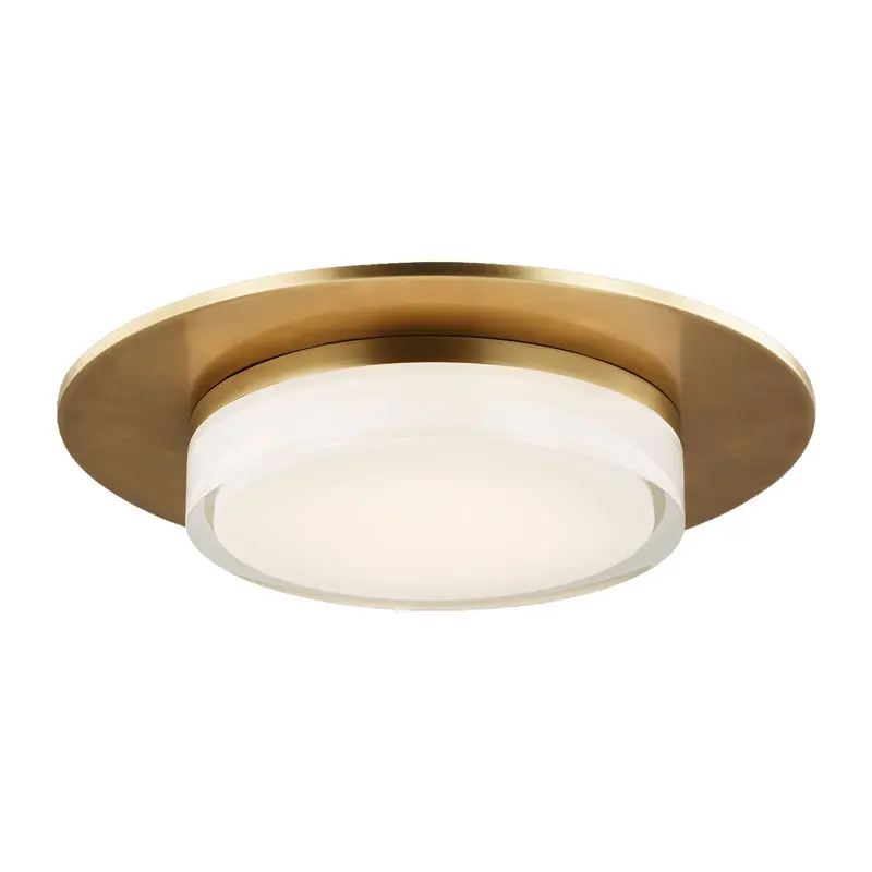 Plafondi Sen 17 Flush Mount, Brass